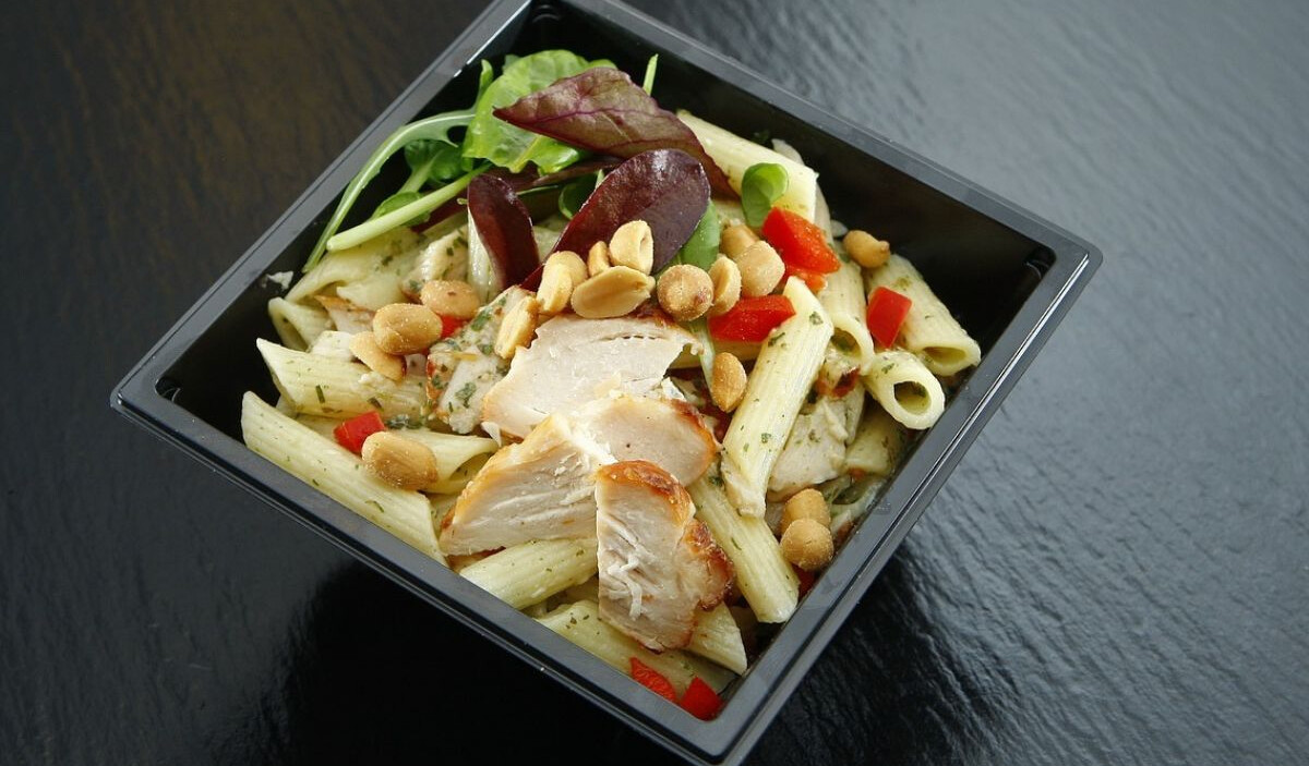 Chicken Caesar Pasta Salad Recipe