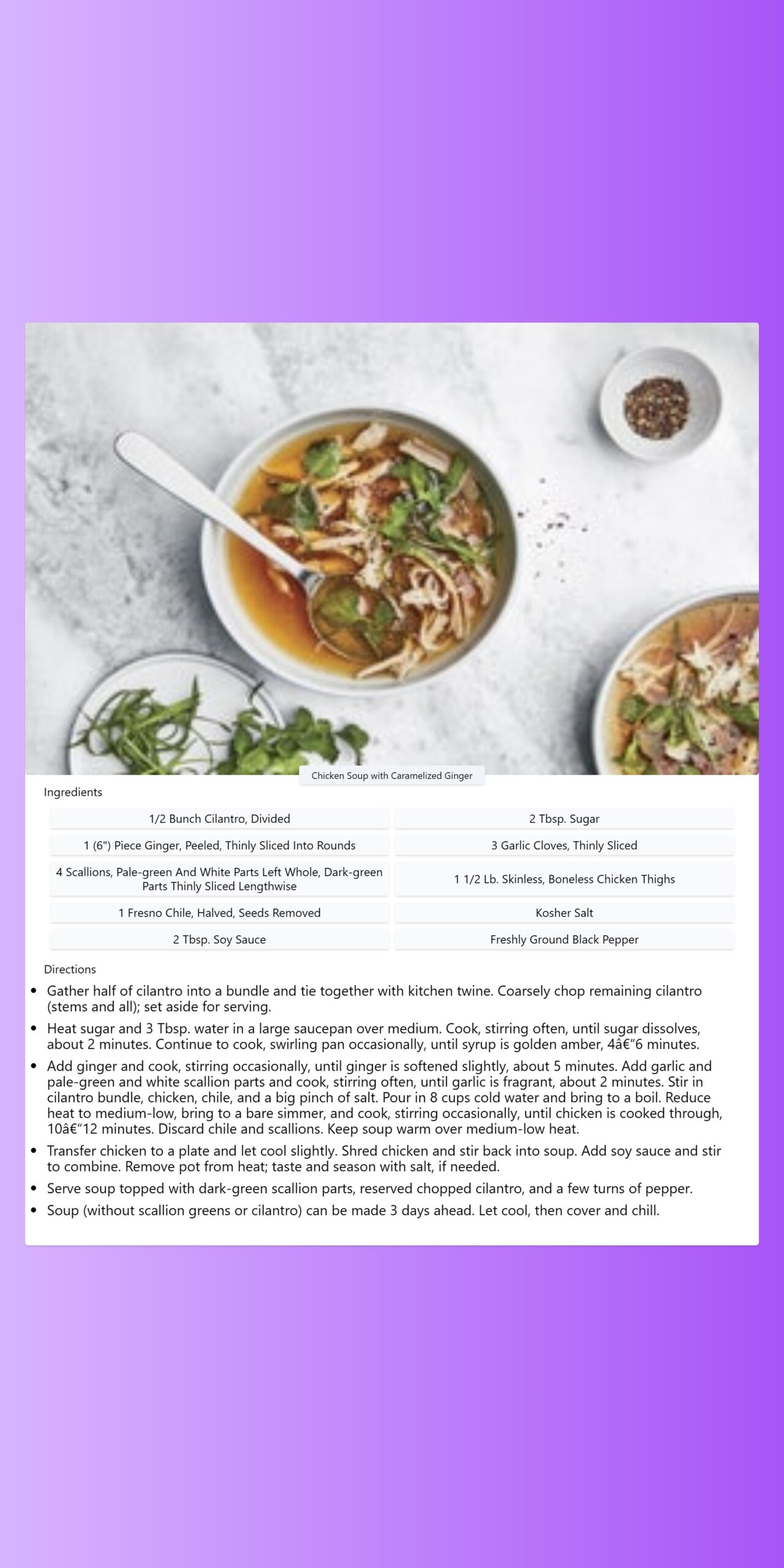 Chicken-Soup-with-Caramelized-Ginger