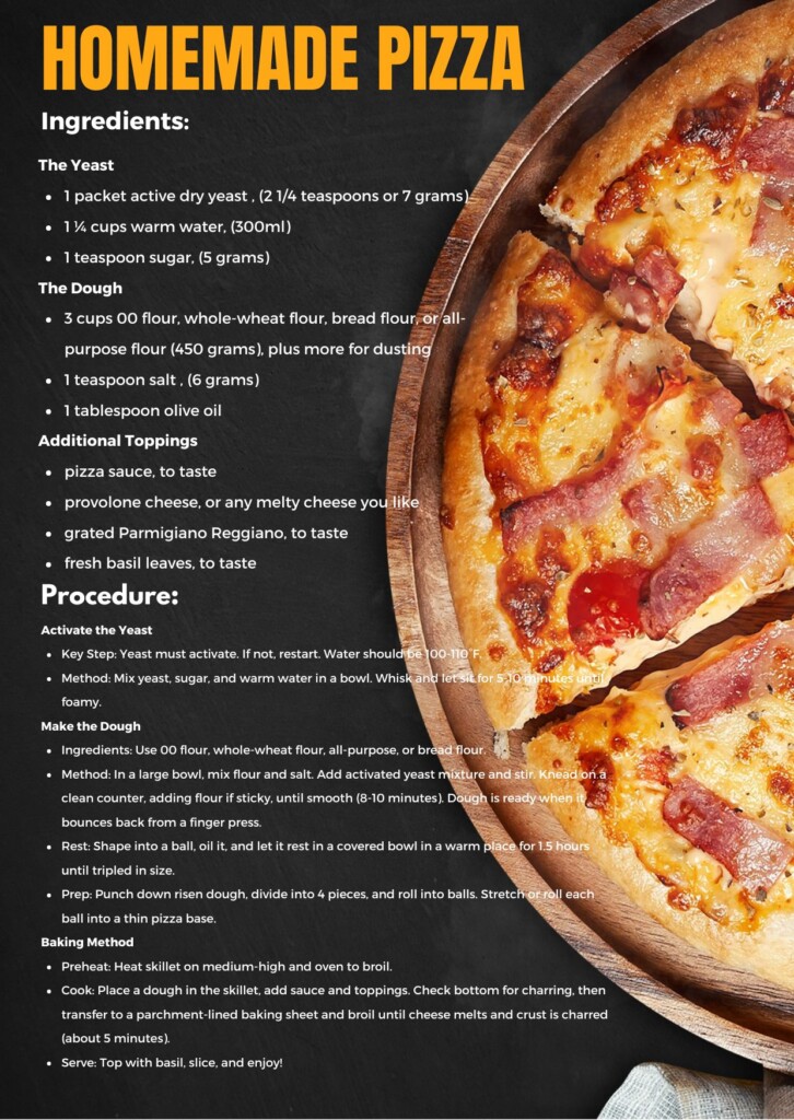 Homemade Pizza Recipe