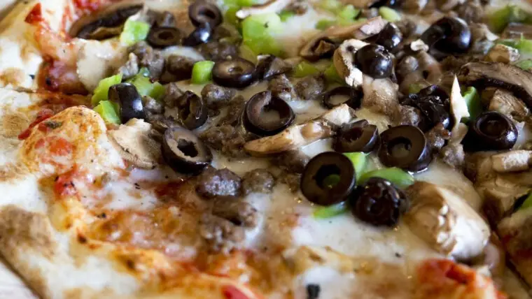 Polish-Style Pizza with Mushrooms and Chives