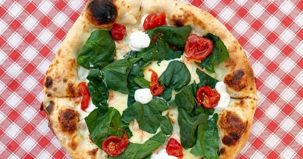 Polenta Caprese Pizza