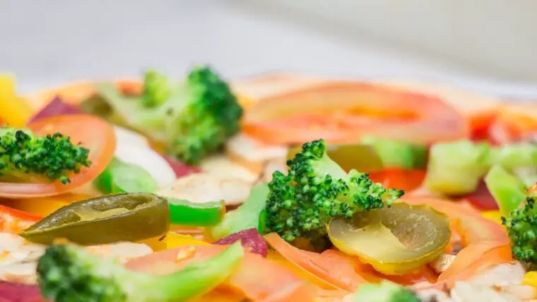 French Bread Pizzas With Ricotta Roasted Tomatoes and Pesto