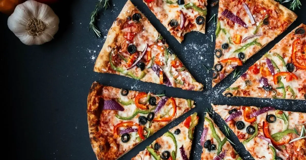 Cauliflower Crust Pizza with Tomatoes and Mozzarella