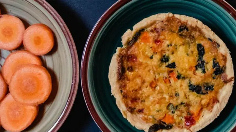 Carrot Pizza with Fontina and Red Onion