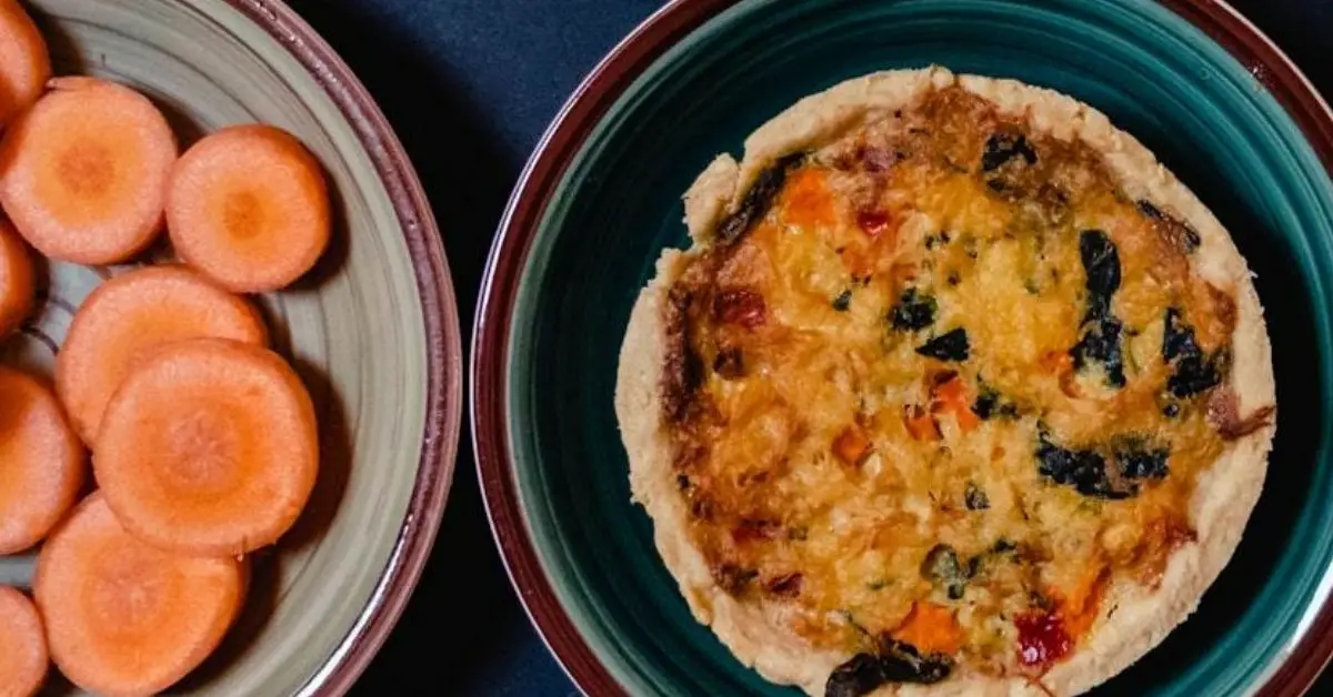 Carrot Pizza with Fontina and Red Onion