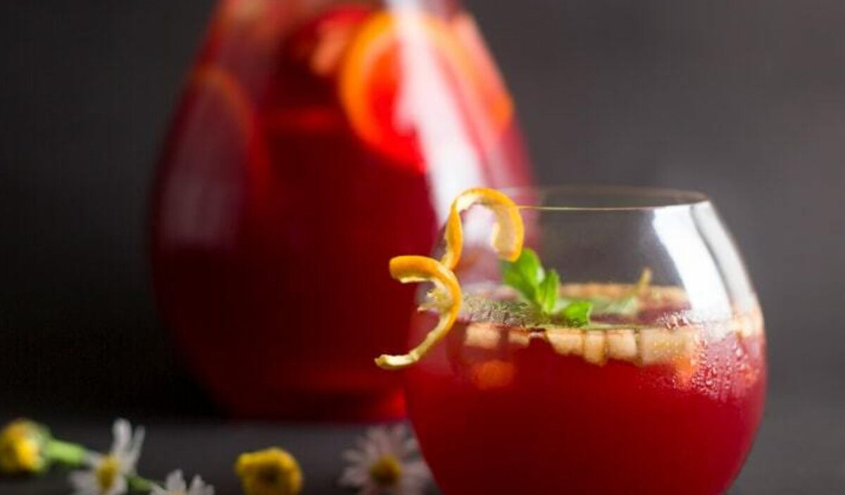 Red Sangria Wine Cocktail Recipe