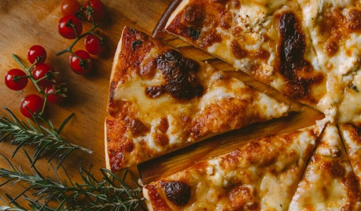 Stuffed Mushroom Pizza