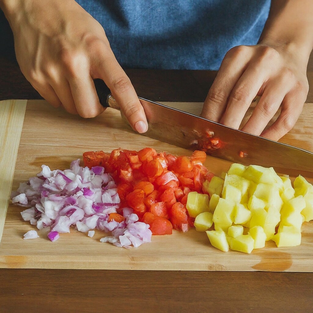 Preparing the Vegetables