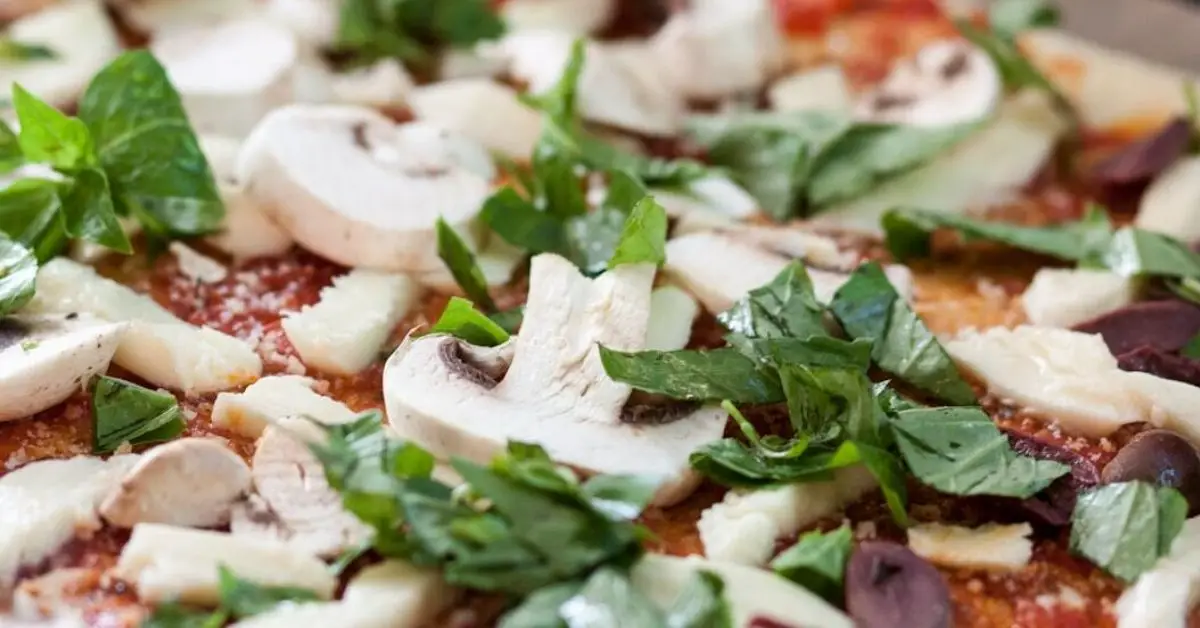 Tuna, Fresh Mozzarella, and Basil Pizza